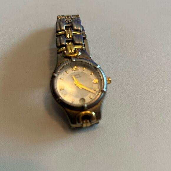 EUC Anne Klein II Gold and Silver Two-Tone Watch - Picture 4 of 4